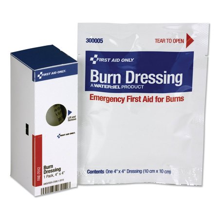 First Aid Only SmartCompliance Refill Burn Dressing, 4 x 4, White FAE-7012